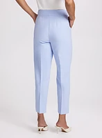 Pantalon étroit à plis