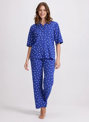 Ensemble de pyjama floral