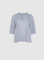 Pull en tricot mélangé