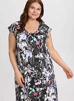 Robe de nuit florale