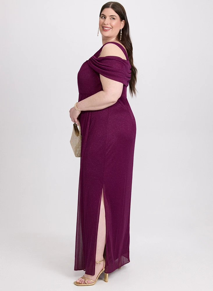 Glitter Mesh Dress