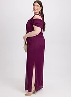 Glitter Mesh Dress