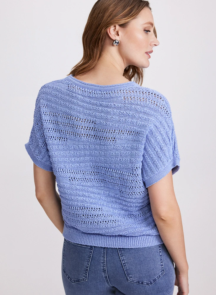 Horizontal Stitch Sweater