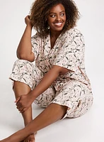 Ensemble de pyjama à motif mélangé