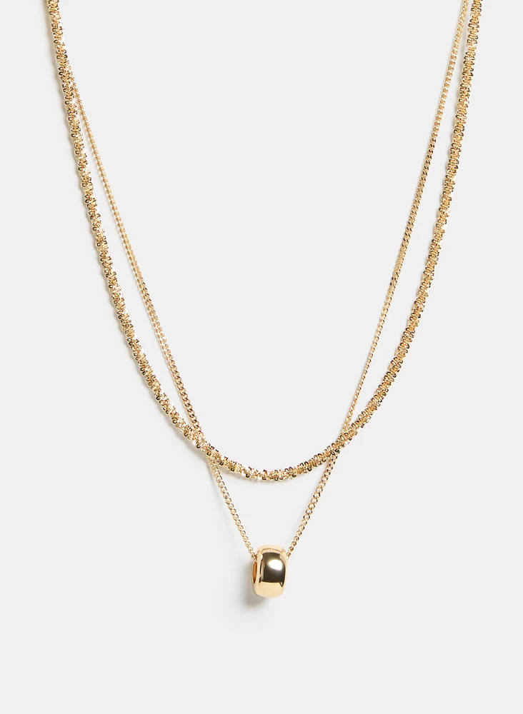 Double Chain Necklace