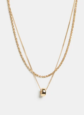 Double Chain Necklace