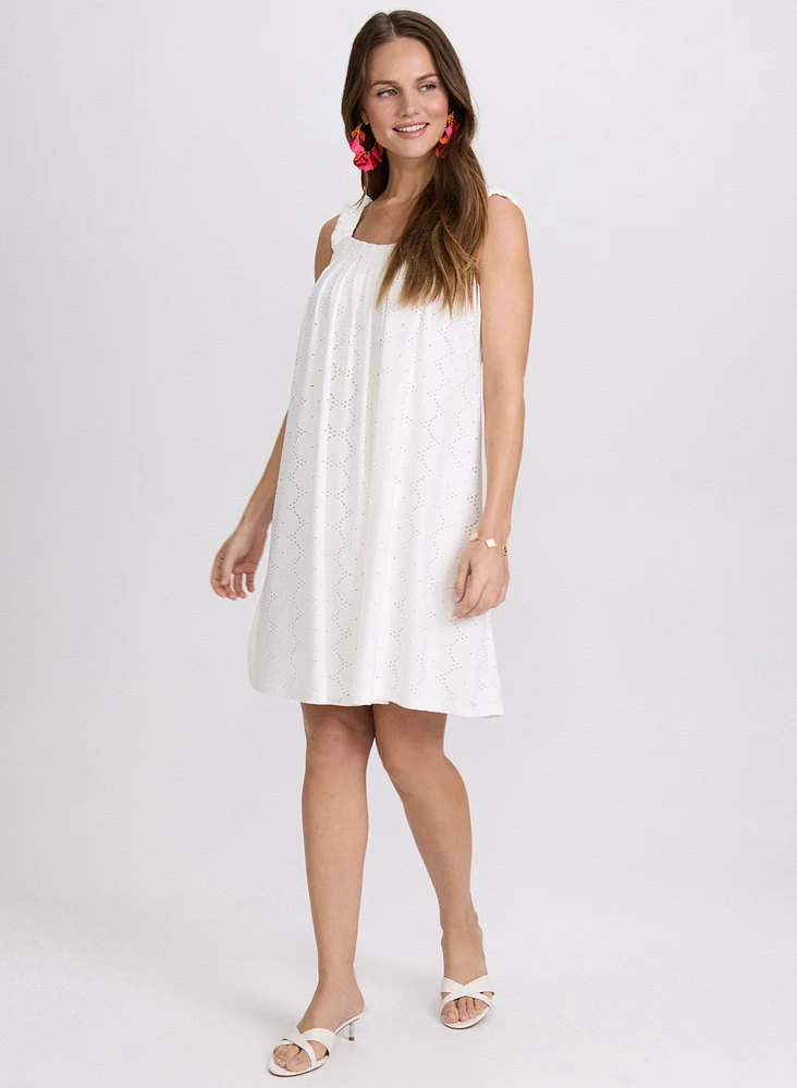 Robe à bretelles élastiques