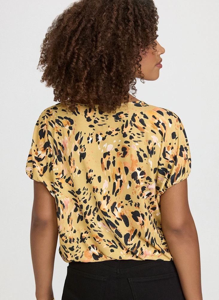 Abstract Print Top