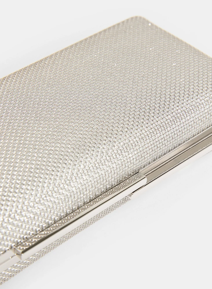 Glitter Rectangular Clutch