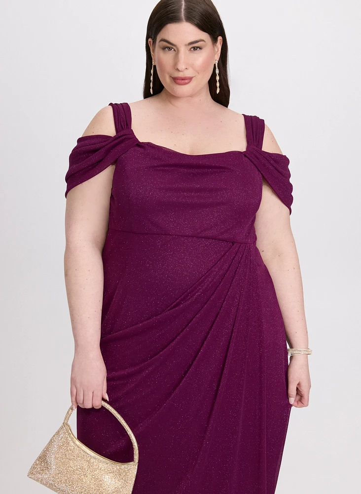 Glitter Mesh Dress