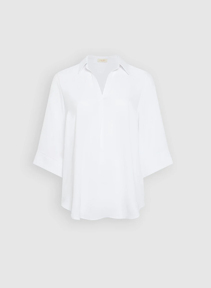 Blouse à manches 3/4