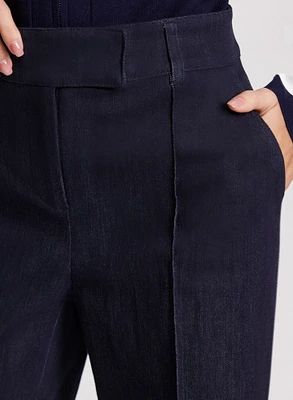 Olivia Wide-Leg Denim Pants - Regular