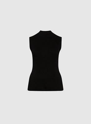 Essential Mock Neck Tank Top