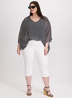 Blouse à motif géométrique