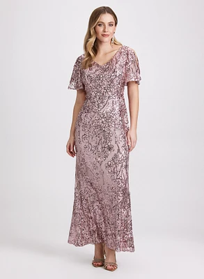 Sequin Maxi Dress