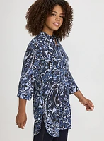 Paisley Tunic Blouse