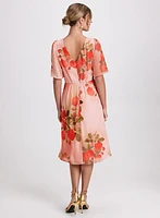 Robe de soirée florale