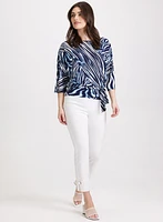 Abstract Print Top