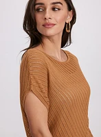 Pointelle Stitch Sweater