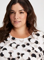 Polka Dot Print Top