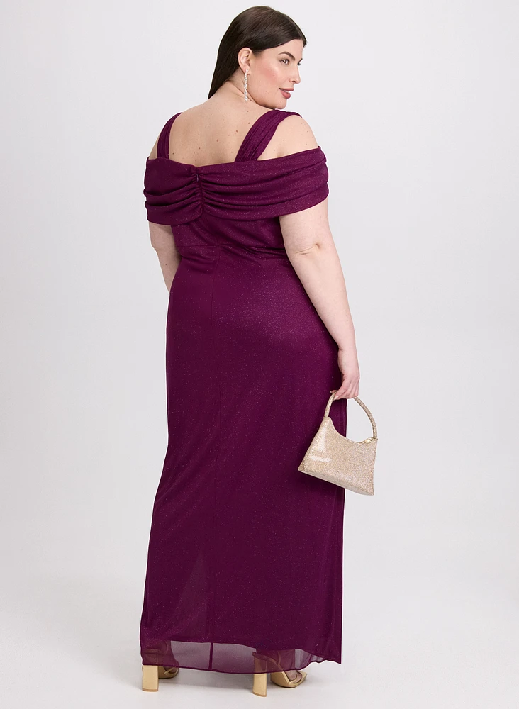 Glitter Mesh Dress