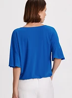 Flutter Sleeve Top