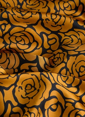 Rose Print Scarf