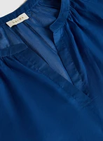 Blouse à manches ballon