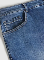 Jupe midi en denim