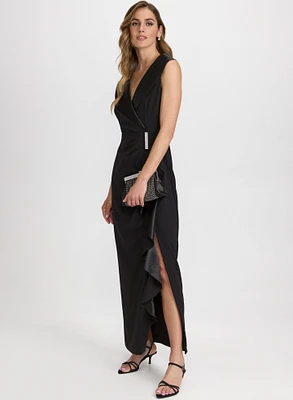 Satin Detail Dress