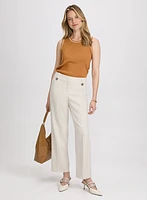 Pantalon Olivia à enfiler jambe large