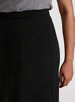 Panel Insert Midi Skirt