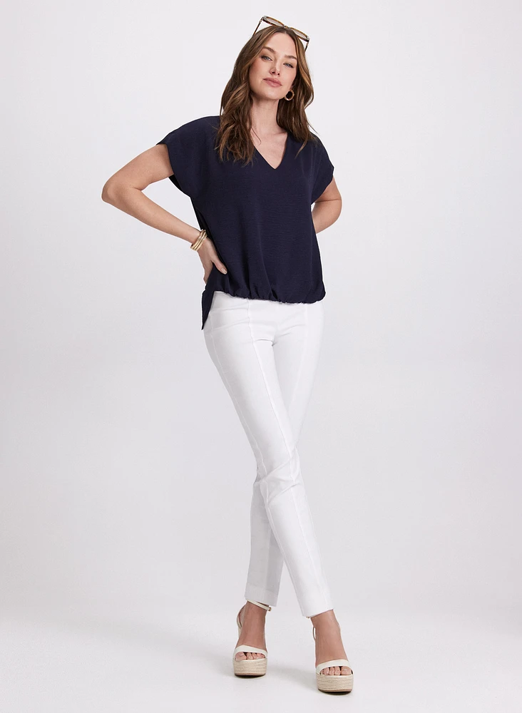 Bubble Hem Blouse