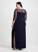 Sweetheart Neck Evening Dress