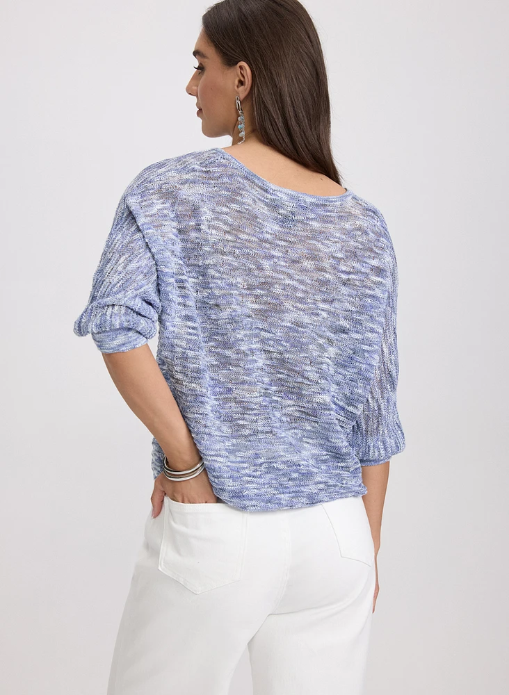 Pull à manches 3/4