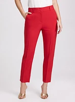 Pantalon Emma à jambe étroite – court