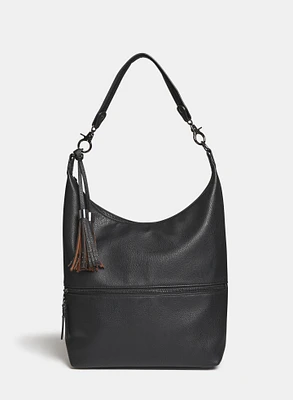 Sac à main en cuir végane textur