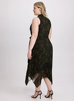 Floral Halter Neck Dress