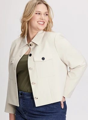 Short Twill Jacket