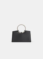 Crystal Top Handle Clutch