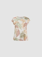 Tropical Print Tee