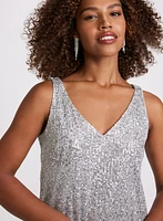 Sequin Embellished Tank Top