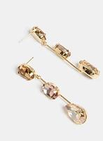Tiered Stone Earrings