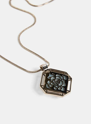 Square Pendant Necklace