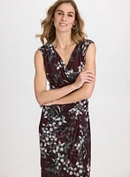 Robe à motif floral