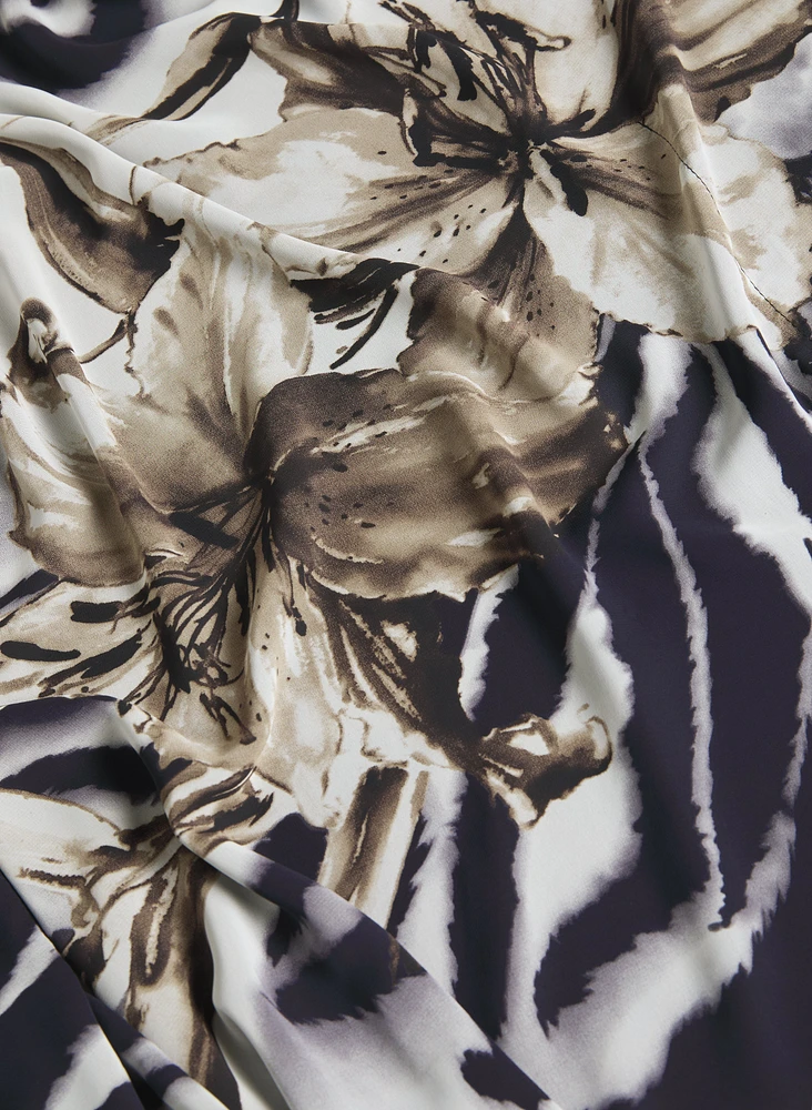 Floral Front Blouse