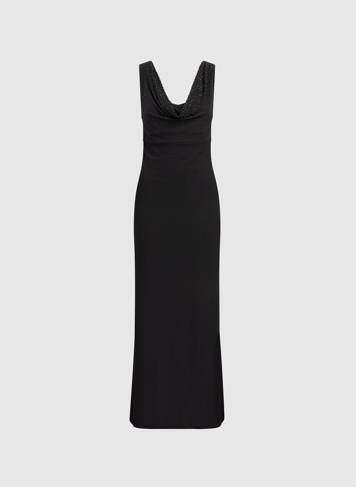 Robe à col bénitier