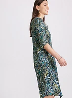 Paisley Chiffon Dress