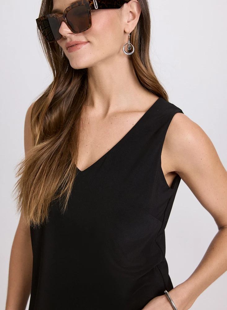Robe maxi en jersey
