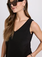 Robe maxi en jersey